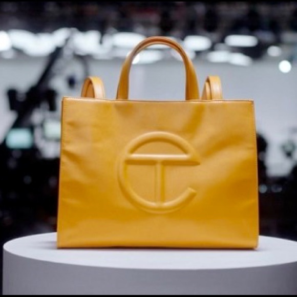 Telfar Handbags - 👜 Telfar MEDIUM Shopping Bag - Mustard 👜